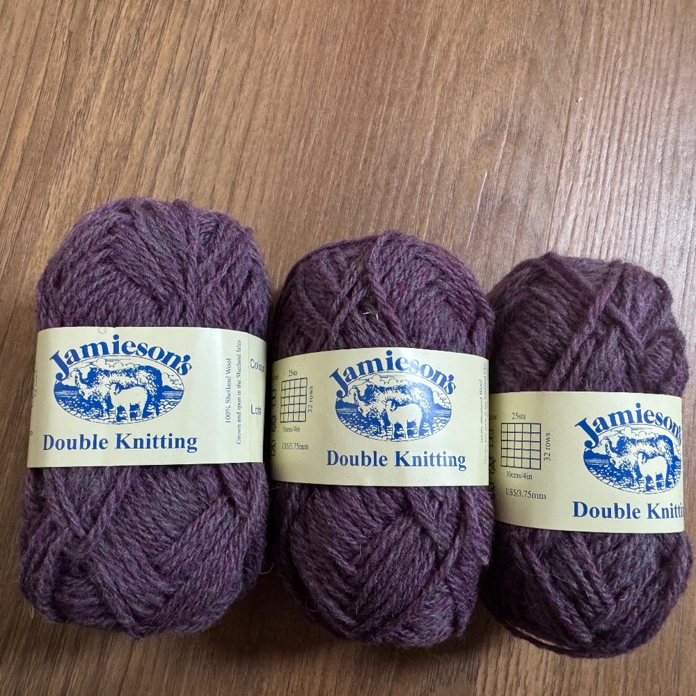 Yarn Destash! Jamieson’s Shetland Double Knitting Yarn
